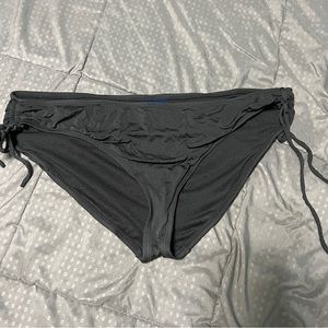 Apt 9 black bikini bottoms size large
